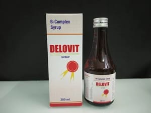Delovit B Complex Syrup, Pack Size: 200 ml, Packaging Type: Bottle