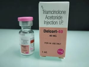 Triamcinolone Acetonide Injection 1 ml.