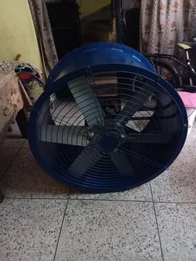MS Round Type Axial Fan 18 Inch, For Industrial