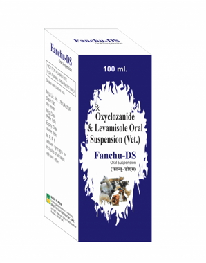 Fenchu-DS Oxyclozanide, Levamisole & Simethicone Oral Suspension(Vet), For Veterinary, Sriwalls Health Care