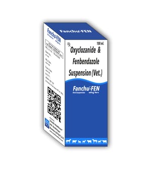Syrup Veterinary Oxyclozanide & Fenbendazole Liquid, For Clinical, Packaging Type: Bottle