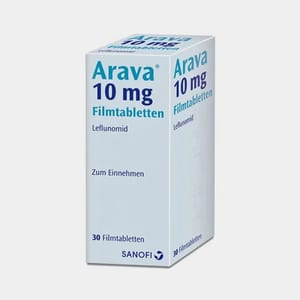 Arava Leflunomides Tablets, 1x30, Treatment: Painkiller
