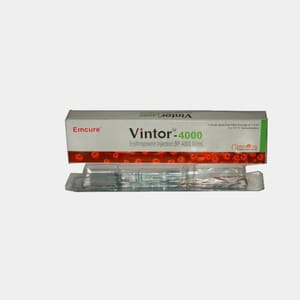 Vintor Erythropoitin Injection, 1Box x 1Pre-Filled Syinge, Prescription