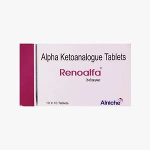 Renoalfa Alpha Ketoanalogue Tablet, Packaging Size: 10 x 10 Tablets