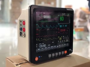 Brand: TECHNOCARE 9009T MULTIPARA PATIENT MONITOR WITH ETCO2, For Hospitals, LCD
