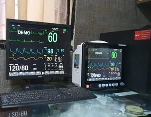 Brand: TECHNOCARE ECG Patient Monitor With Origna Nellocer (tm-9009 Tn), Display Size: 12 Inch, LCD