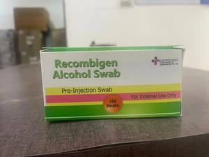 Recombigen Alcohol Swabs Pack of 100Swabs
