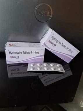 Hydroxyzine Hydrochloride 10 Mg Tablet