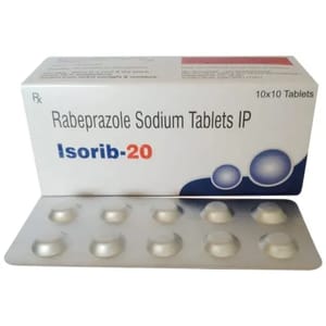 Isorib Rabeprazole Sodium Tablet, Bioclix Remedies, Prescription
