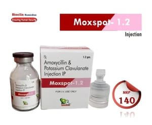 amoxicillin and potassium clavulanate injection ip