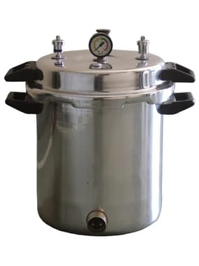 Dolphin Stainless Steel and Aluminium stainless steel portable autoclave, Warranty: 1 Year