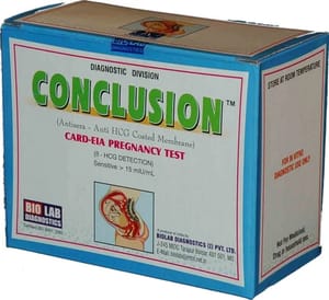Rapid HCG Kit - Conclusion Cards (IS6210) & Strips (IS6211) for Hospital