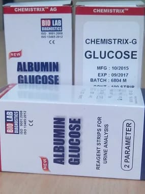 Urine Strip Glucose Test Chemistrix G Test Strip CC4103_DC4104