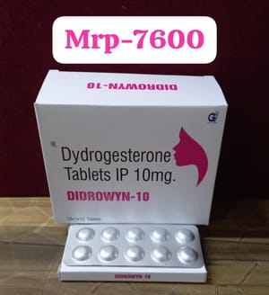 Dydrogesterone Tablet Ip 10 Mg, Packaging Type: Strip