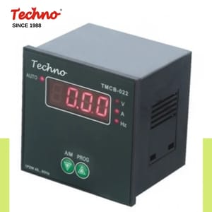 Techno Single Phase Digital Volt amps Frequency meter, Model Name/Number: Tmcb 022, Dimension: 96*96