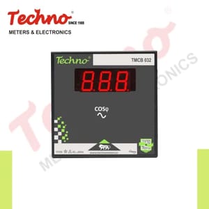 TECHNO Single Digital Power Factor Energy Meter, For Industrial, Model Name/Number: Tmcb 032