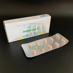 Admenta 5 Tablet, Treatment: Alzheimer's Disease, Packaging Type: Strips