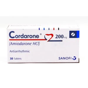 Amiodarone Hydrochloride Cordarone 200mg Tablet