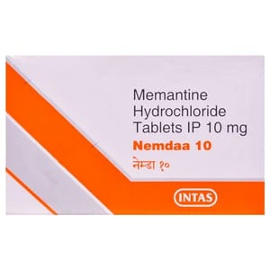 Memantine (5mg) Nemdaa 5 Tablet, Treatment: Alzheimer's Disease, 10 X 10