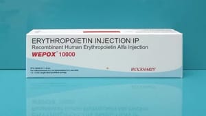 Erythropoietin Wepox 10000 Injection, Prescription, Treatment: Nephro