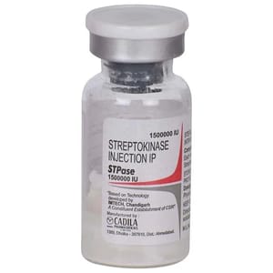 Streptase Stabilized Pure Streptokinase Injection, Treatment: For Heart Attack