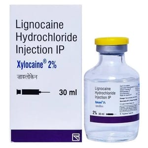 Lignocaine Hydrochloride Injection, 30ml