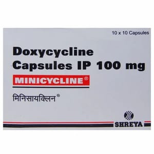 Doxycure Doxycycline 100mg Capsules