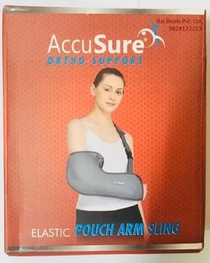 Accusure Ortho Support Elastic Pouch Arm Sling