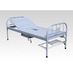 Semi-Electric Beds White Hospital Adjustable Bed
