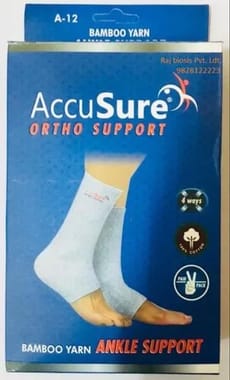 Accusure Ortho Support Bamboo Yarn Ankle Support