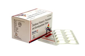 Diclofenac Potassium 50 MG + Serratiopeptidase 15 MG + Paracetamol 325 MG