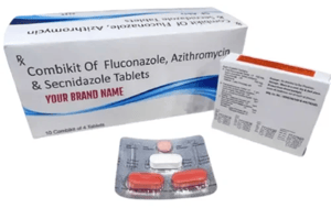 Combikit Of Fluconazole Azithromycin & Secnidazole Tablets