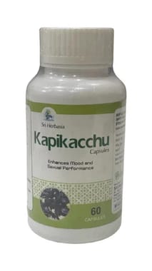 SRI HERBASIA BIOTECH Natural Kapikachu Capsule for Enhanced Mood and Sexual Performance