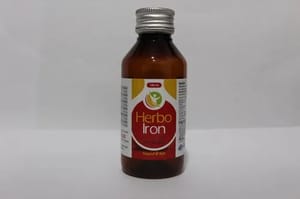 None Herbo Iron syrup, 100 Ml, Treatment: Digestion