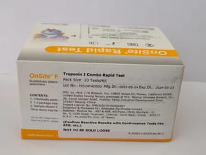 CTK Biotech Cassette OnSite Troponin 1 Combo Rapid Test Kit