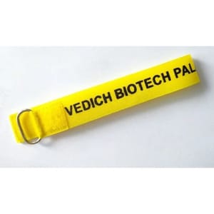 Velcro Medical Tourniquet Belt Full Adjustable, Color: Yellow