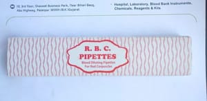 Rbcwbc Blood Diluting Pipettes nu