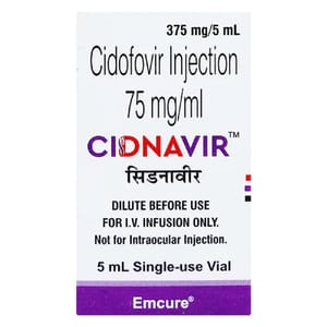 Cidofovir Injection 75mg Ml, 375 mg