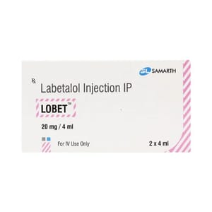 Lobet Labetalol 20mg 4ml Injection
