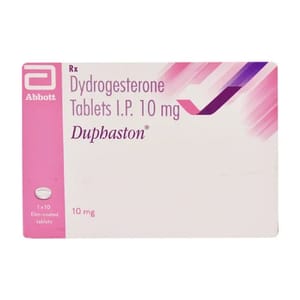 Dydroggesterone 10 Mg Tablet (Duphaston), Packaging Type: Box