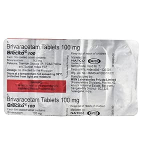 Brivaracetam 100 Mg Tablets