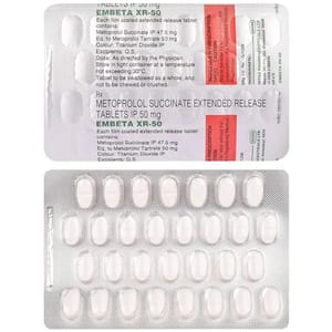 Metoprolol Succinate 50mg Tablet