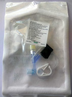 Winged Infusion Set With Injection Site, For Clinical