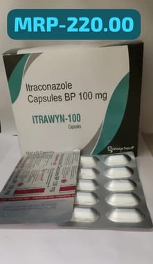 Itraconazole Capsules 100 Mg