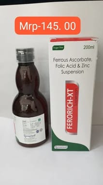 Ferrous Ascorbate Folic Acid Zinc Suspension