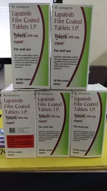Tykerb 250 Mg Lapatinib, Novartis