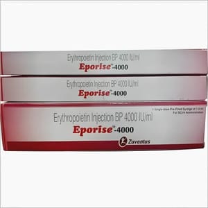 Eporise 4000 Injection, ZUVENTUS HEALTHCARE, Prescription