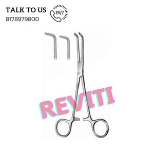 Stainless Steel Reviti Ligature Mixture Artery Forceps, For Surgical Instruments, 6 Inch