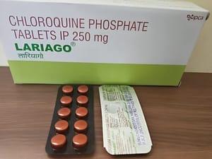 Chloroquine Phosphate Lariago 250 Mg Tablet, Treatment: To Prevent And Treat Malaria