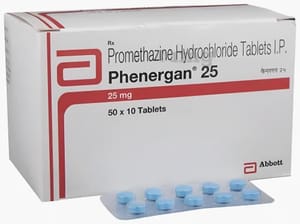 Phenergan Tablet, Packaging Type: Stripe, Packaging Size: 10 Tablets